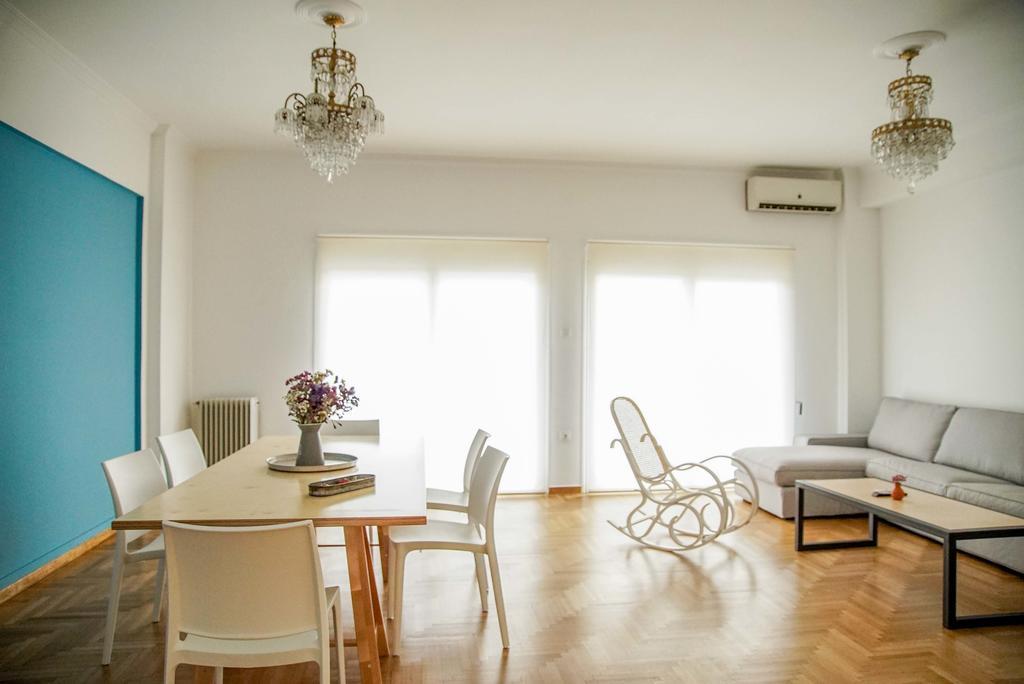 Athenian Blue - Family Apt 5' Minutes From Acropolis Museum 外观 照片