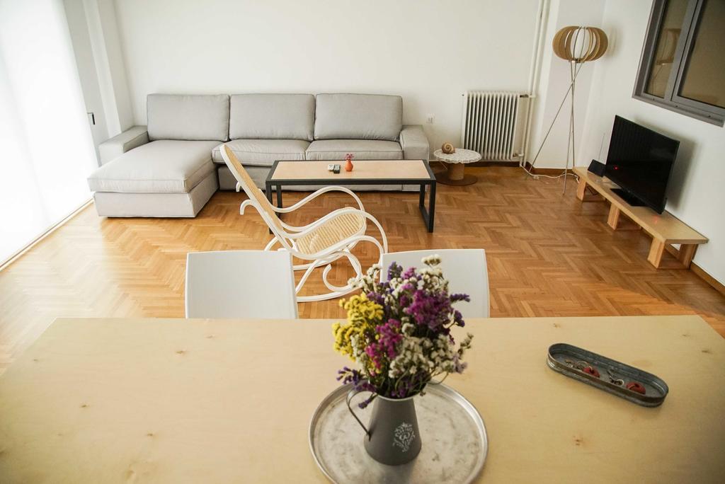 Athenian Blue - Family Apt 5' Minutes From Acropolis Museum 外观 照片