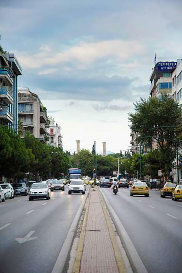 Athenian Blue - Family Apt 5' Minutes From Acropolis Museum 外观 照片